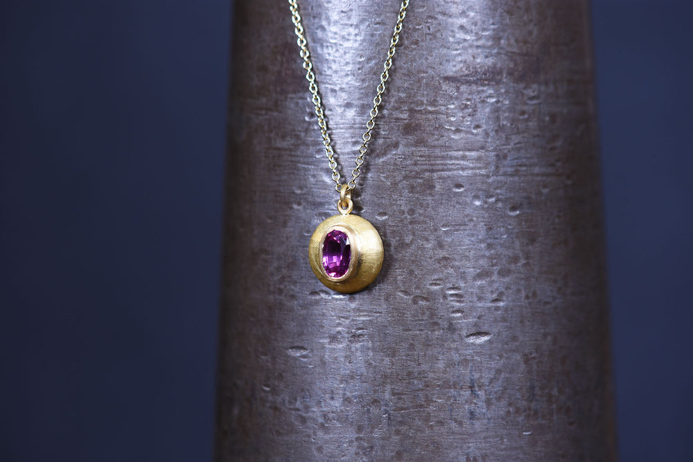 Pink Sapphire Pendant