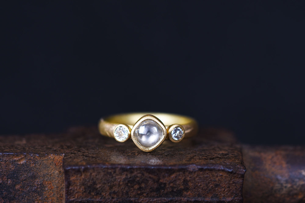 Diamond Three Stone Ring