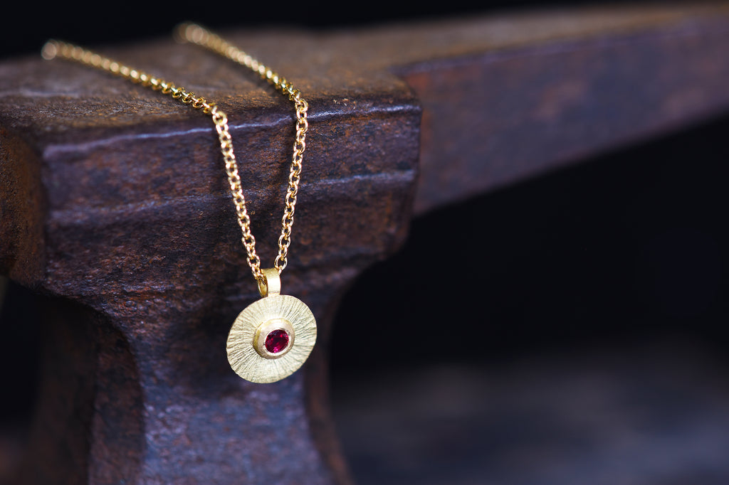 Ray Ruby Pendant – Goodman Morris