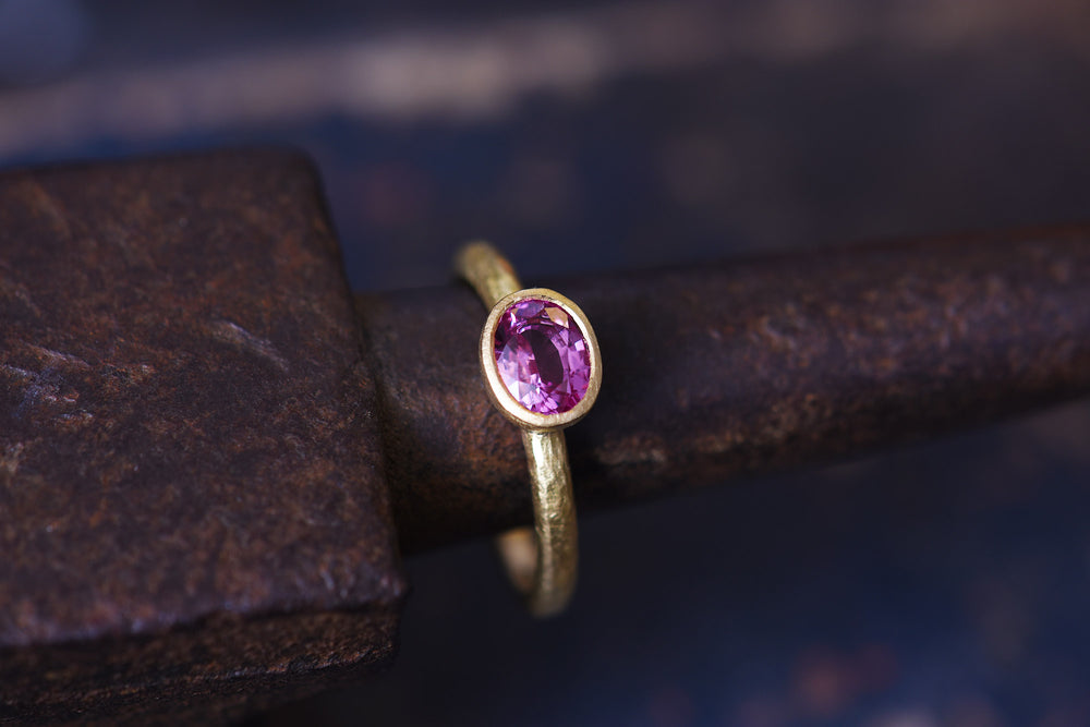 Pink Sapphire Ring