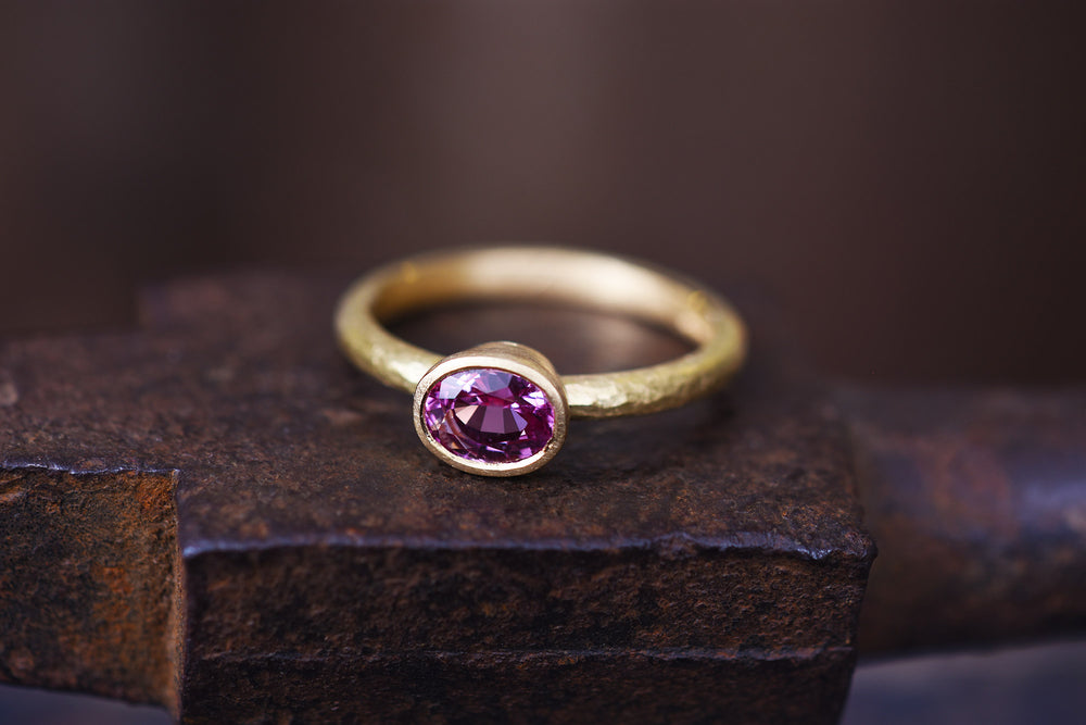 Pink Sapphire Ring