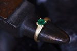 Emerald Claw Set Ring