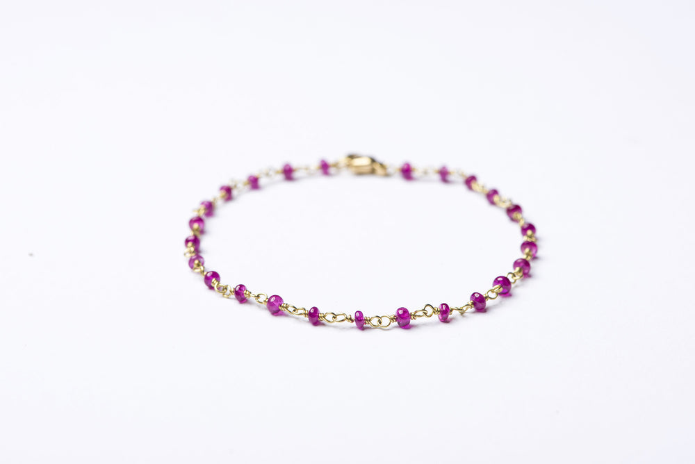 Delilah Ruby Bracelet