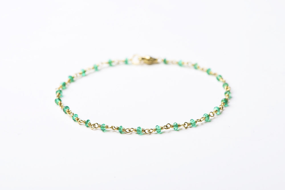 Delilah Emerald Bracelet