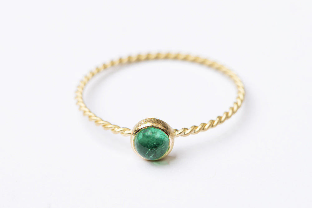 Delilah Emerald Ring