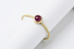 Delilah Ruby Ring