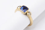 Tanzanite and Diamond Ring