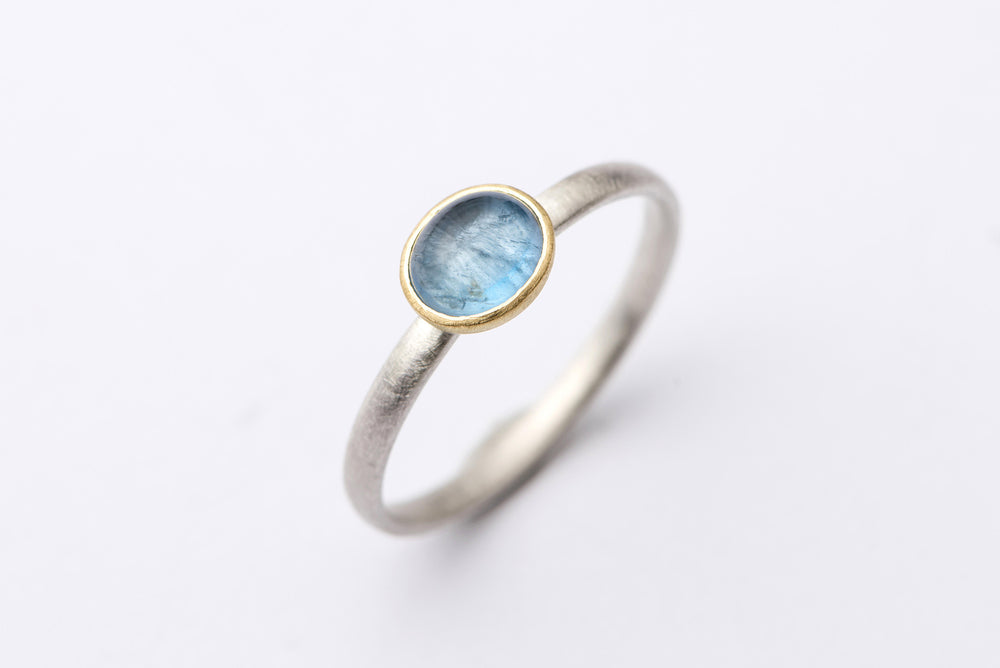 Aquamarine Puri Ring