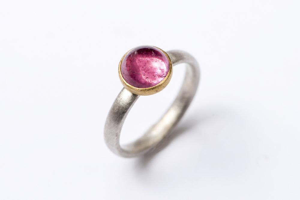 Pink Tourmaline Puri Ring